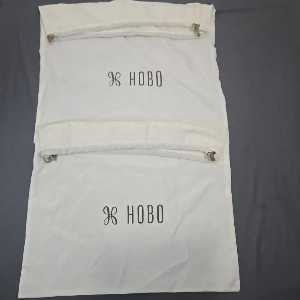 HOBO International White Cream Dust bag 16” Length x 16” Height